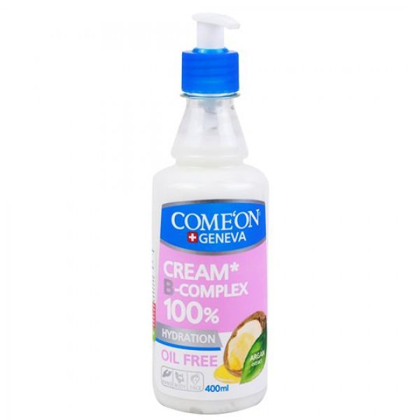 کرم مرطوب‌کننده کامان مقدار 400 میلی‌لیتر