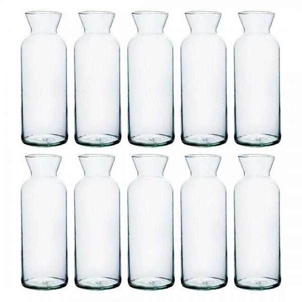 لیوان اسموتی شیشه‌ای ویلیج (Village) بسته 10 عددی