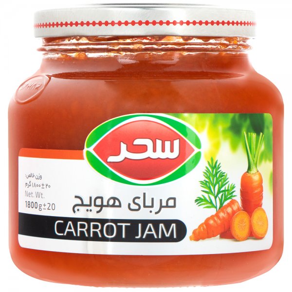 مربا هویج سحر مقدار 1.8 کیلوگرم