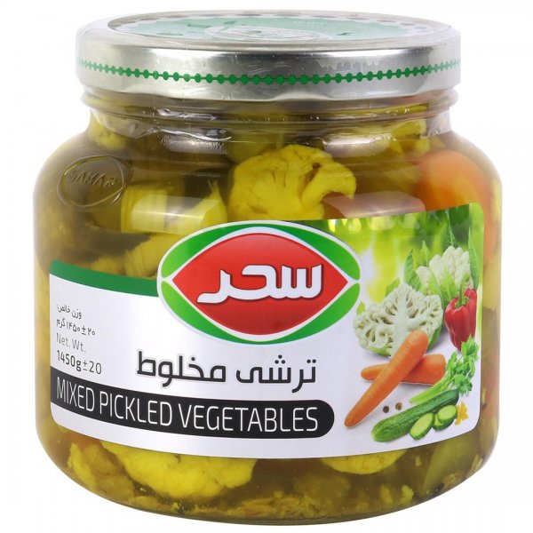 ترشی مخلوط سحر مقدار 1.45 کیلوگرم