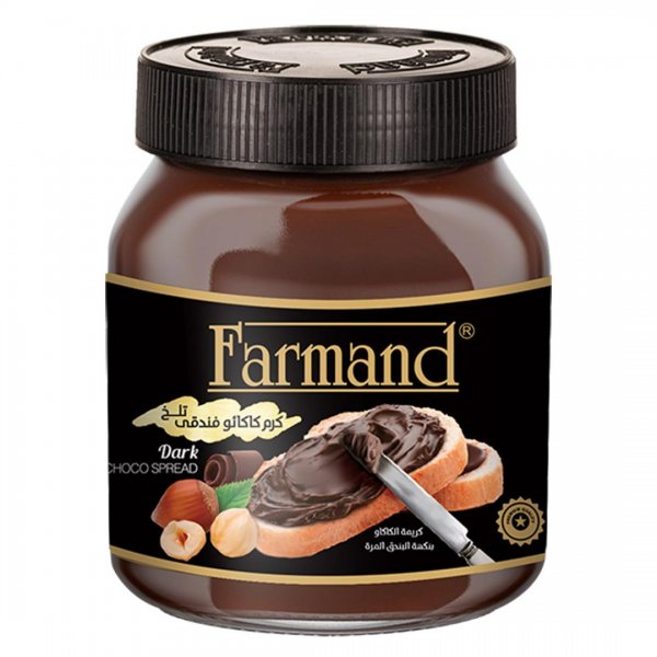 شکلات صبحانه فندقی تلخ فرمند مقدار 330 گرم