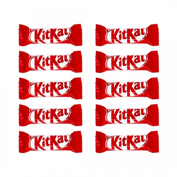 مینی شکلات کیت‌کت نستله (Kitkat Nestle) بسته 10 عددی 