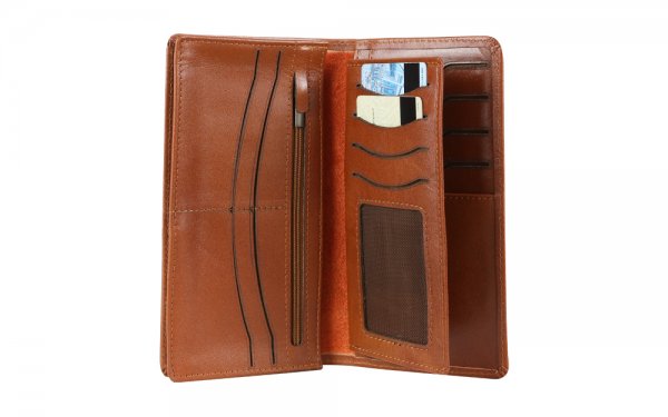 کیف پول مردانه قهوه‌ای FENDI (کد5258)