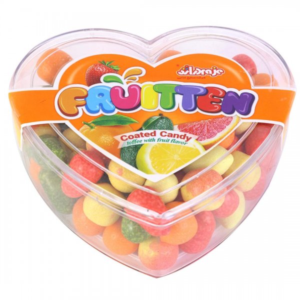 تافی روکش‌دار فروتن دراژه مقدار 220 گرم