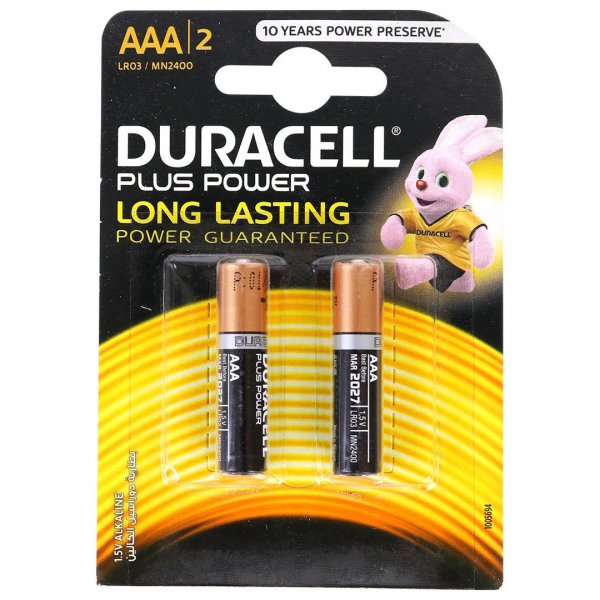 باتری نیم‌قلمی آلکالاین دوراسل (Duracell) مدل Plus Power