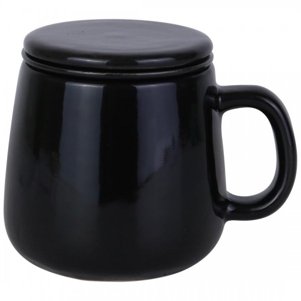 لیوان دمنوش سرامیکی مشکی