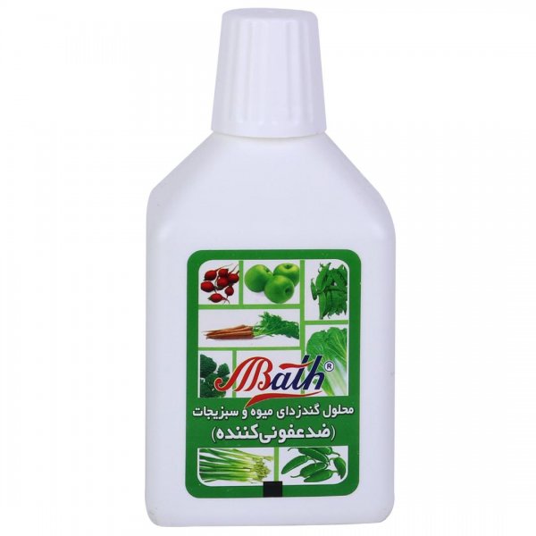 محلول ضدعفونی‌کننده میوه و سبزیجات 250 گرم بس