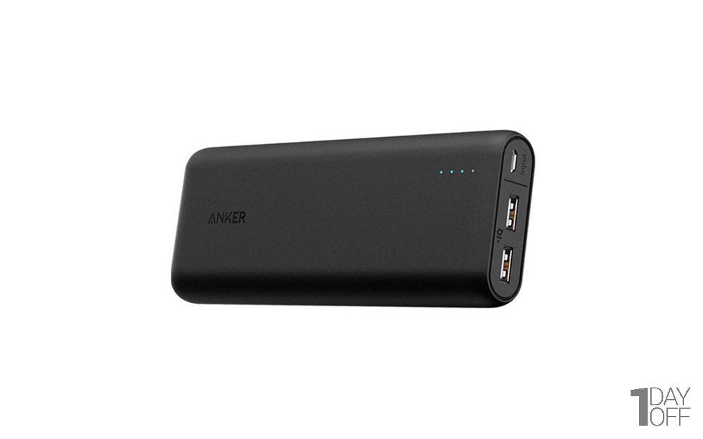 پاوربانک انکر مدل A1271 PowerCore ظرفیت 20100 میلی‌آمپر ساعت
