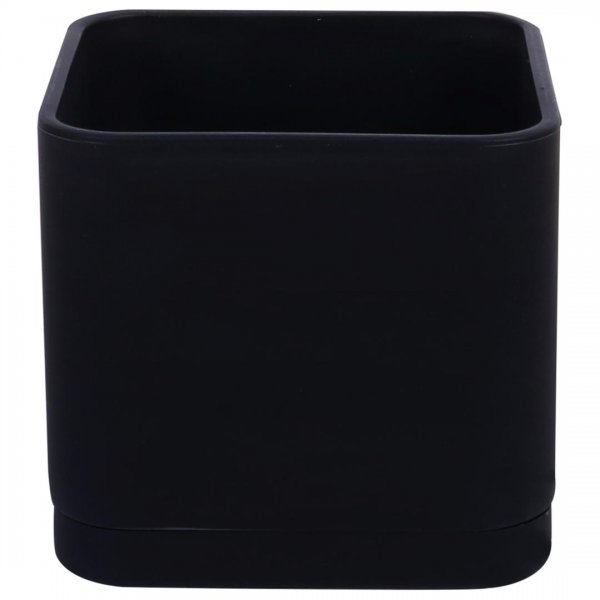 گلدان مکعبی مشکی سایز 10 کد 104 مهرنی (Mehrni)