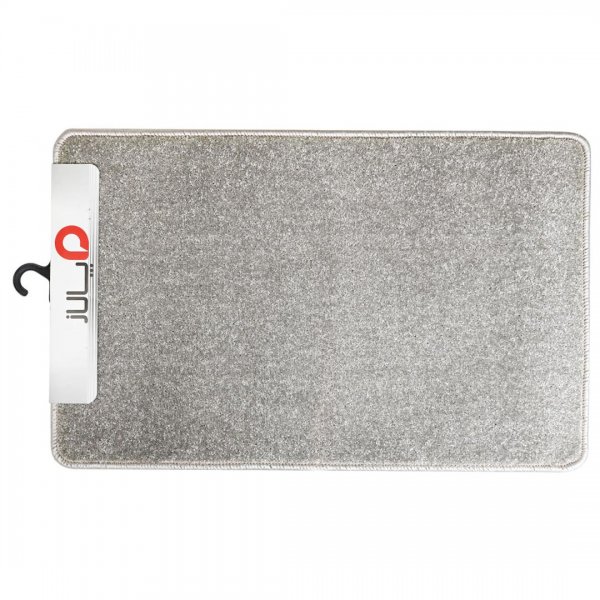 پادری پالاز مدل کات B پرز‌بلند طوسی 50x80 سانتی‌متر