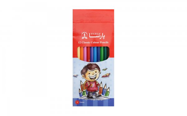 مدادرنگی پارسا بسته 12 رنگ