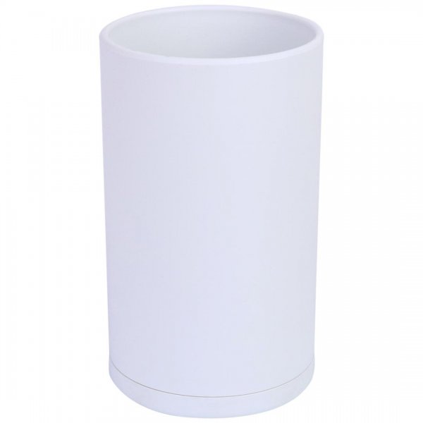 گلدان استوانه‌‎ای سفید سایز 10 کد 123 مهرنی (Mehrni)