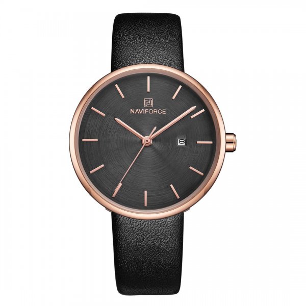 ساعت نیوی‌فورس (NAVIFORCE) مدل NF5002L رنگ مشکی کد رنگ RG/B/B