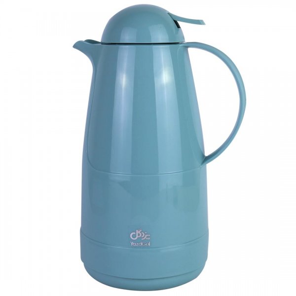 فلاسک یزدگل مدل سانا رنگ آبی کدر 1.6 لیتری