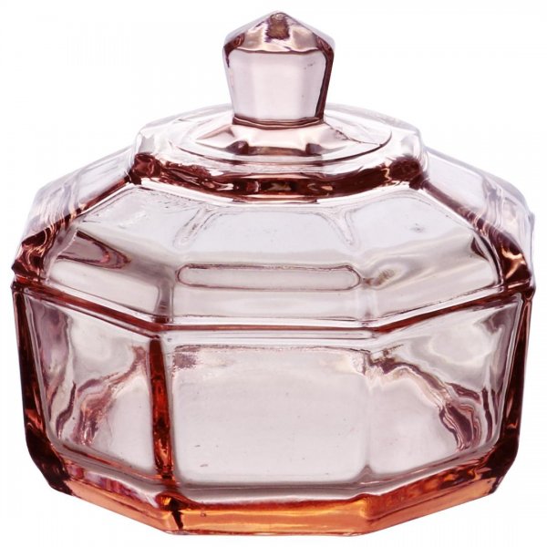 قندان برلیان کاوه رنگ صورتی بسته 1 عددی