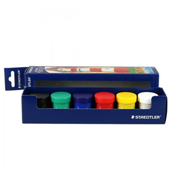 گواش 6 رنگ استدلر (Staedtler) مدل Noris Club
