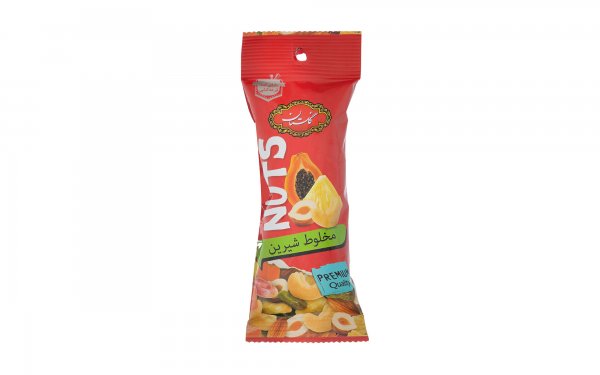 میوه خشک مخلوط شیرین گلستان مقدار 40 گرم  