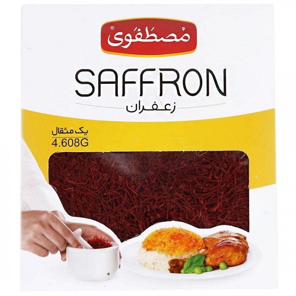 زعفران مصطفوی مقدار یک مثقال (4.608 گرم)