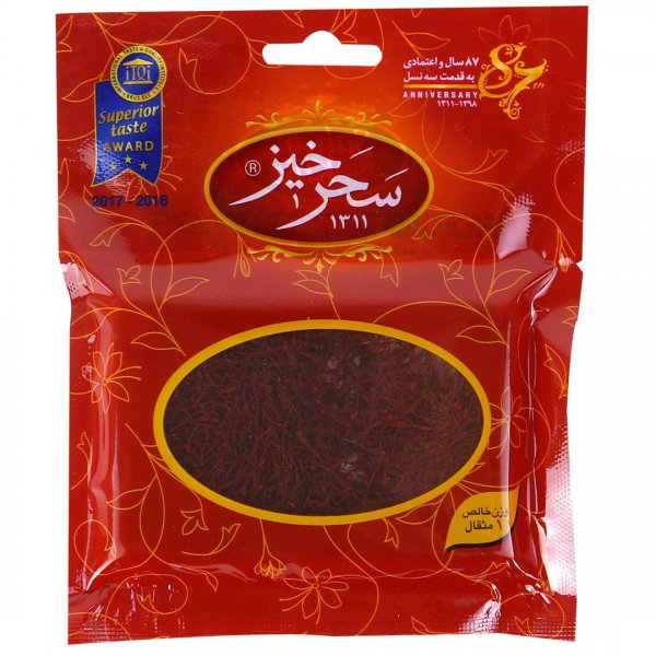 زعفران سرگل سحرخیز مقدار 1 مثقال (4.608 گرم)