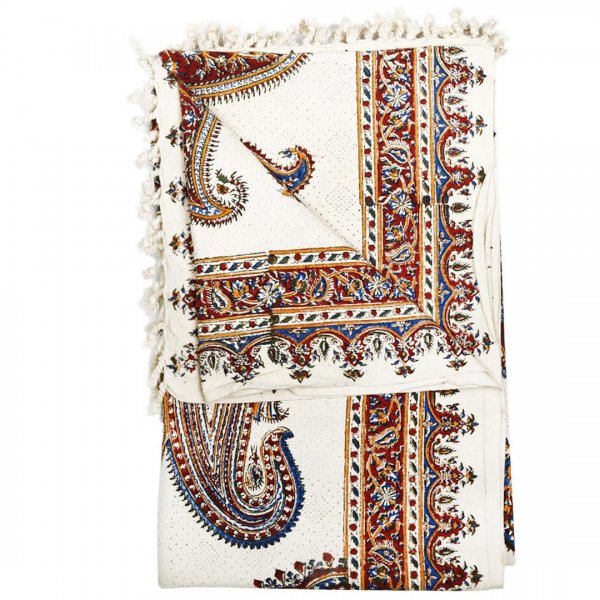 سفره قلمکار سنتی کد 007 سایز 200x140 سانتی‌متر