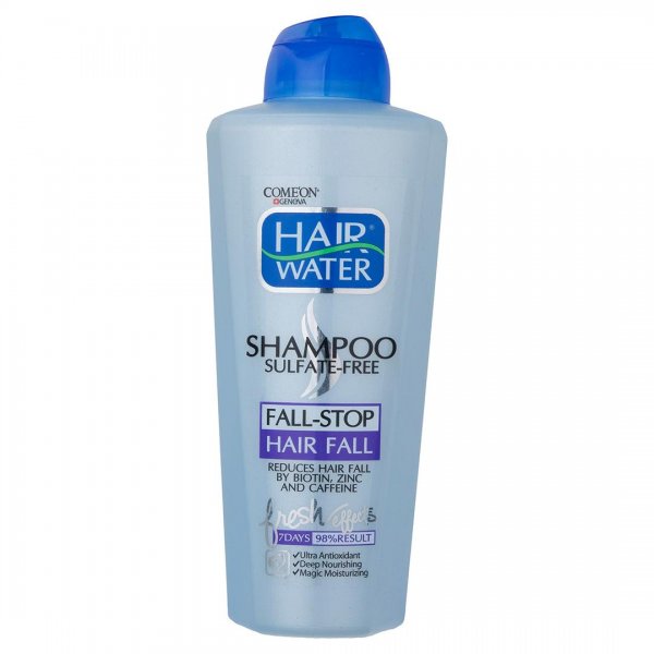 شامپو هیرواتر ضدریزش مو (Hair Water Fall Stop) کامان مقدار 400 میلی‌لیتر