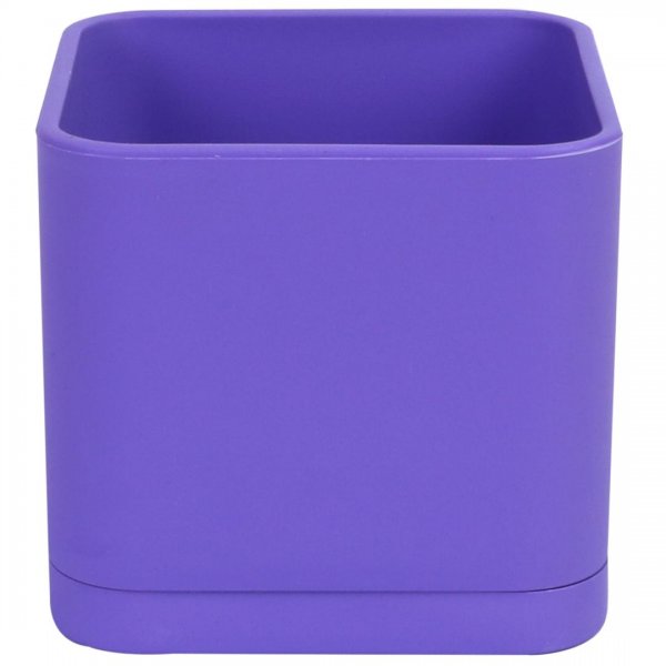 گلدان مکعبی بنفش سایز 10 کد 104 مهرنی (Mehrni)