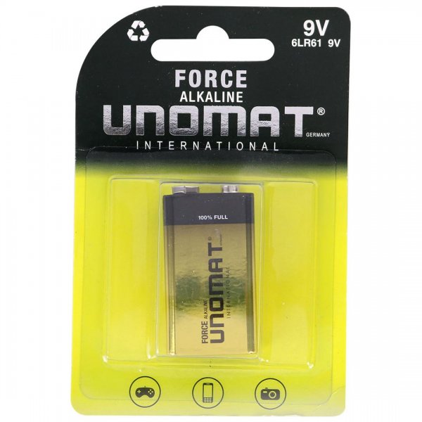 باتری کتابی آلکالاین اونومات (Unomat) مدل International