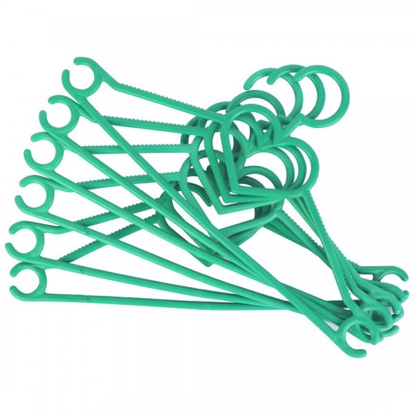  چوب لباسی نیما بسته 6 عددی مدل قلب رنگ سبز