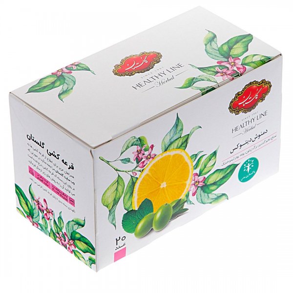 دمنوش دیتوکس گلستان بسته 20 عددی