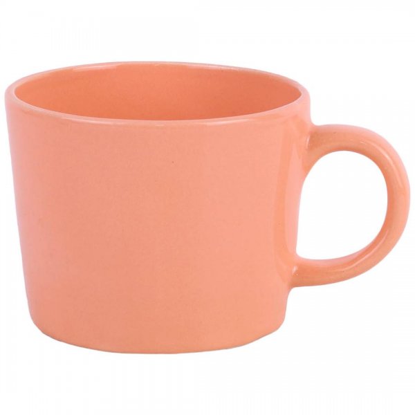 ماگ سرامیکی گرد کوتاه گلبهی 