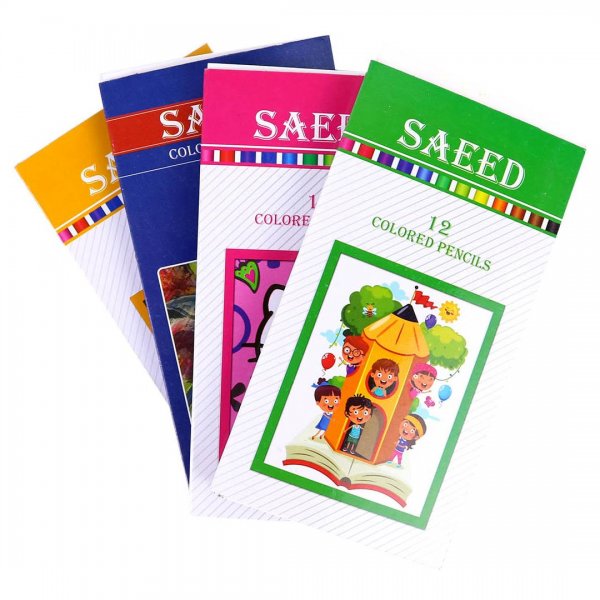 مدادرنگی روزنامه‌ای 12 رنگ سعید 