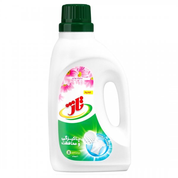مایع لباسشویی با رایحه شکوفه‌های بهاری تاژ مقدار 1 کیلوگرم