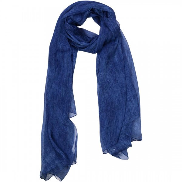 شال حریر میس اسمارت آبی کد 0020