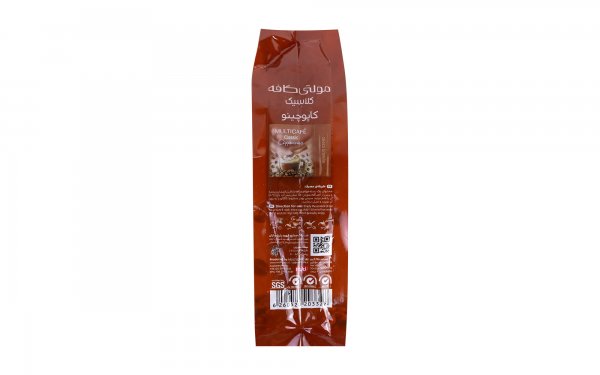 کاپوچینو کلاسیک مولتی‌کافه بسته 20 عددی 