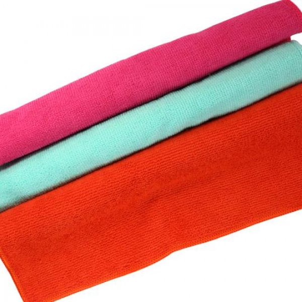 دستمال 3 عددی میکروفایبر طرح رندوم