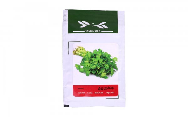 بذر جعفری پیچ (Parsley) وانیا آذر سبزینه کد S22 مقدار 35 گرم