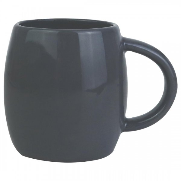 ماگ خمره‌ای سرامیکی رنگ خاکستری 