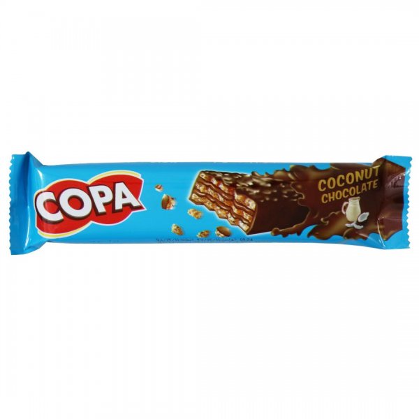 ویفر کاکائویی نارگیلی کوپا مقدار 32 گرم