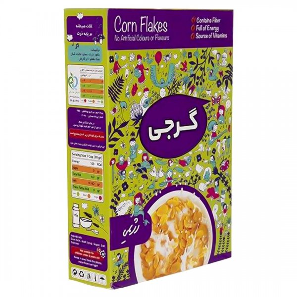 کورن‌فلکس رژیمی گرجی مقدار 300 گرم
