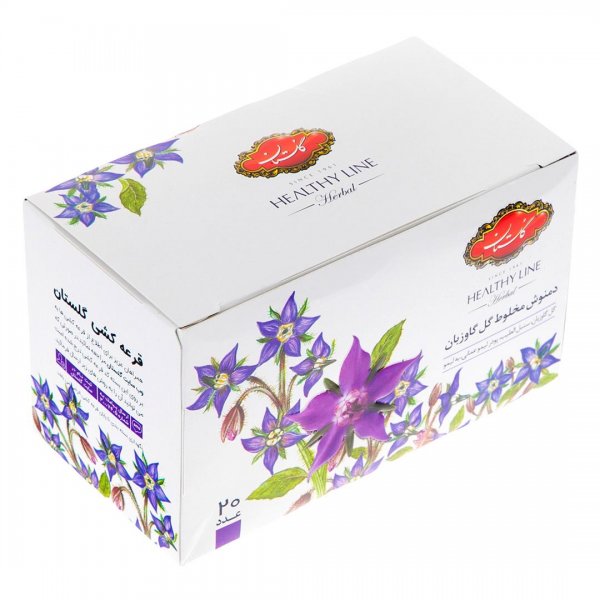 دمنوش مخلوط گل گاوزبان گلستان بسته 20 عددی