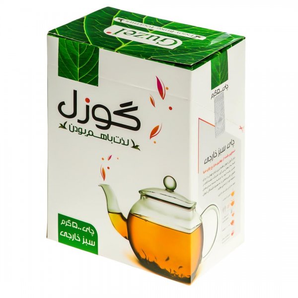 چای سبز خارجی گوزل مقدار 500 گرم  