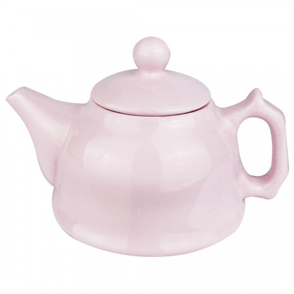 قوری سرامیکی رنگ صورتی