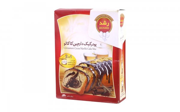 پودر کیک دارچین کاکائو رشد مقدار 500 گرم