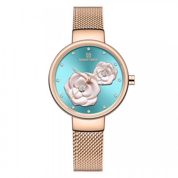 ساعت نیوی‌فورس (NAVIFORCE) مدل NF5013L رنگ طلایی