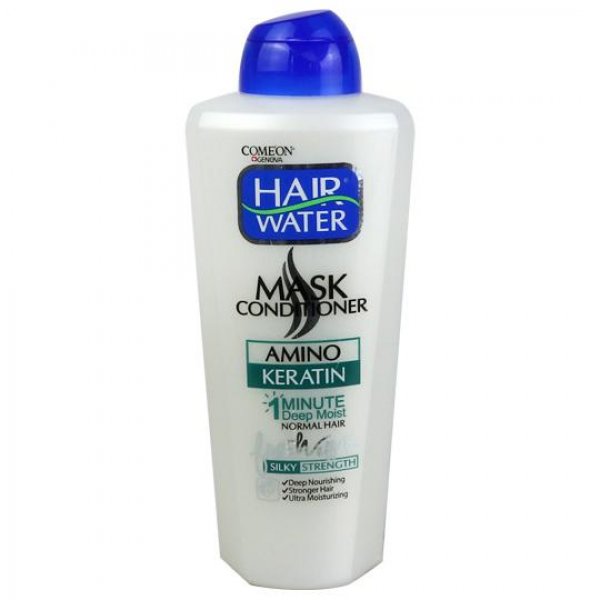 ماسک و نرم‌کننده موی هیرواتر کراتینه مناسب موهای معمولی و کمی چرب کامان مقدار 400 میلی‌لیتر 