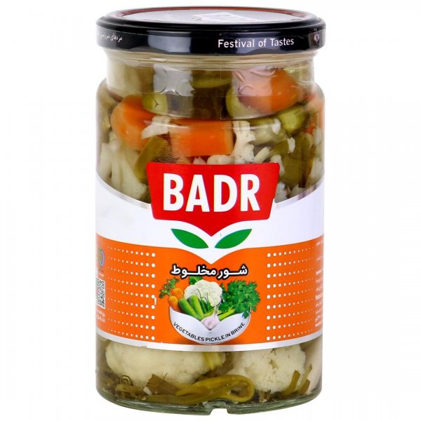 شور مخلوط بدر مقدار 630 گرم