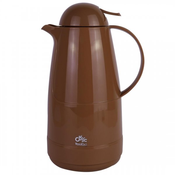 فلاسک یزدگل مدل سانا رنگ نسکافه ای 1.6 لیتری