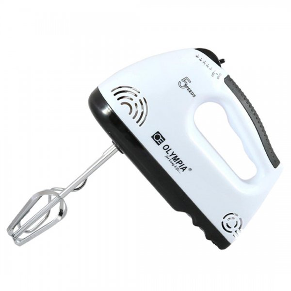 همزن برقی دستی 5 سرعته المپیا رنگ سفید