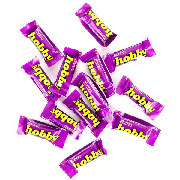 مینی شکلات شیری با مغز فندق هوبی (hobby) بسته 20 عددی
