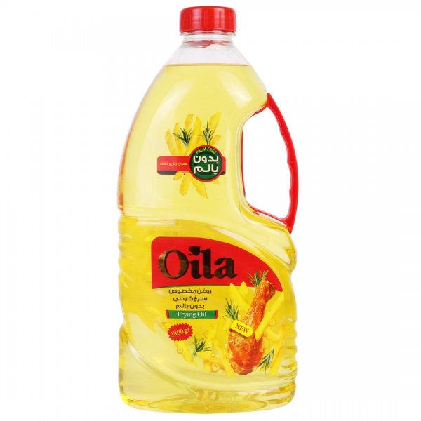 روغن مخصوص سرخ‌کردنی بدون پالم اویلا مقدار 2 لیتر